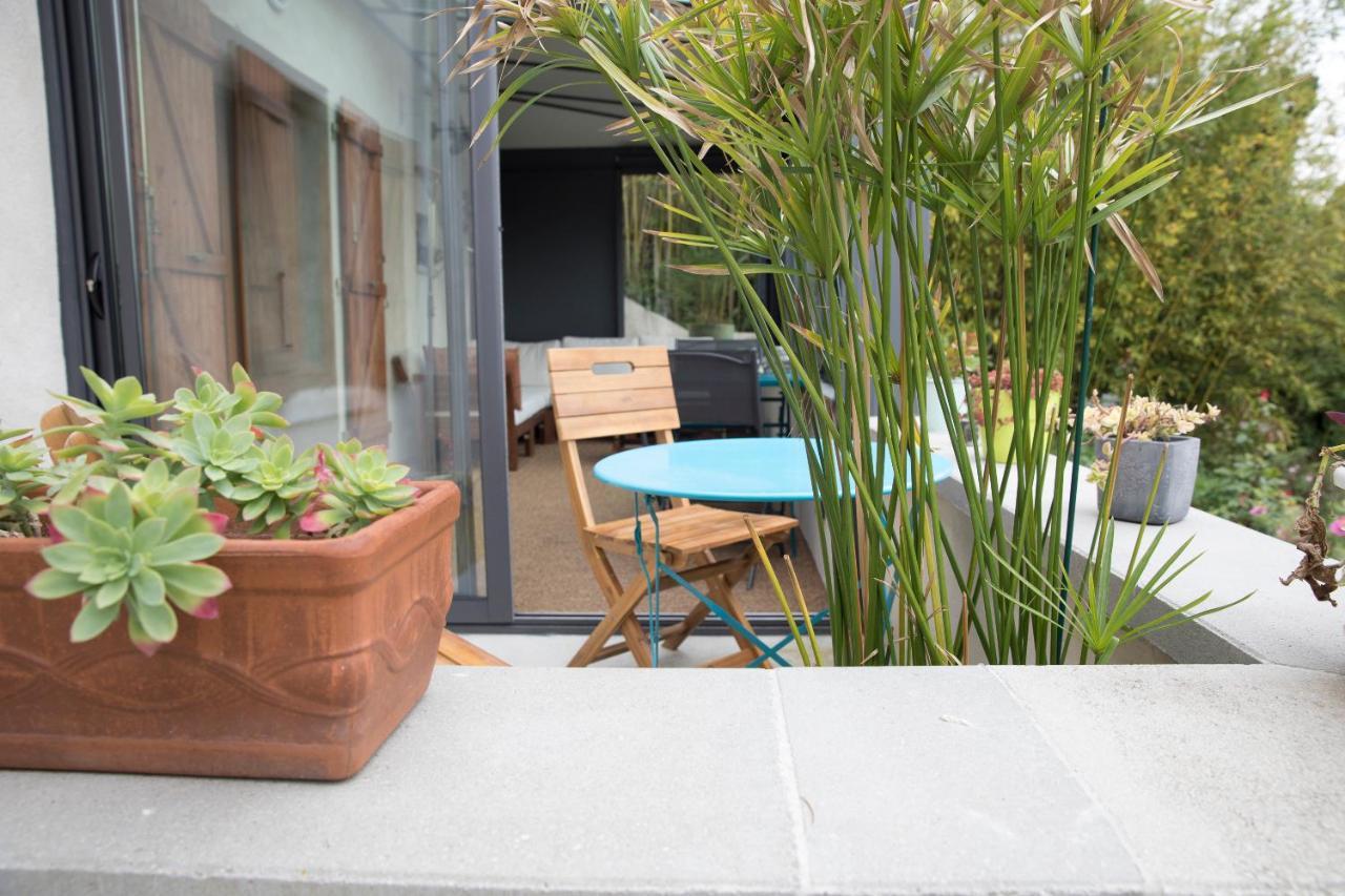 Agreable Logement Independant Avec Veranda 维也纳 外观 照片